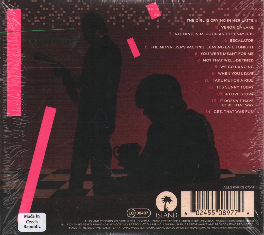 Sparks - Girl Is Crying In Her Latte - Cd