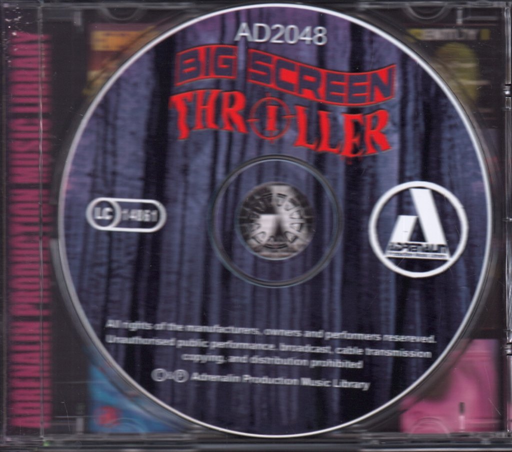 Various Artists - big screen thriller - Cd