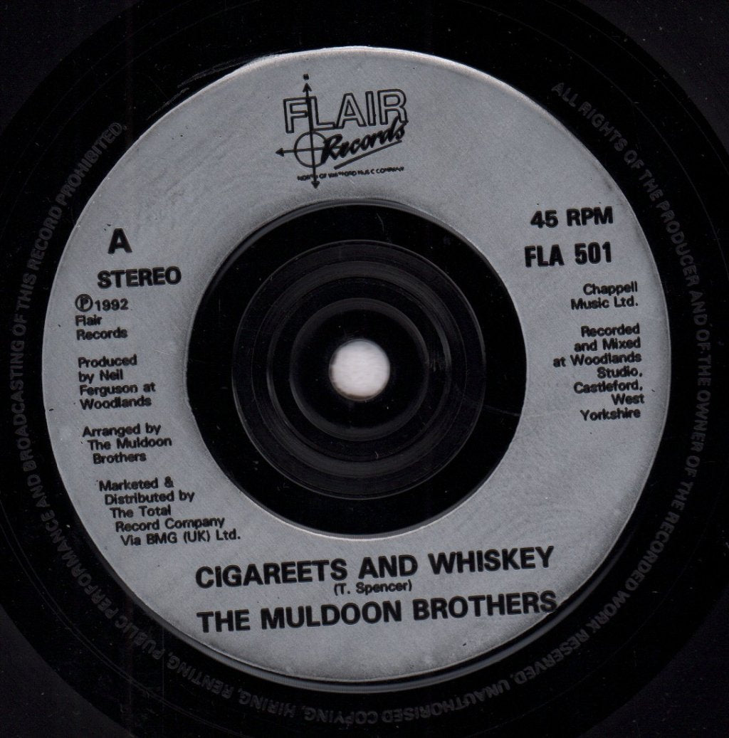 Muldoon Brothers - Cigareets And Whiskey - 7 Inch
