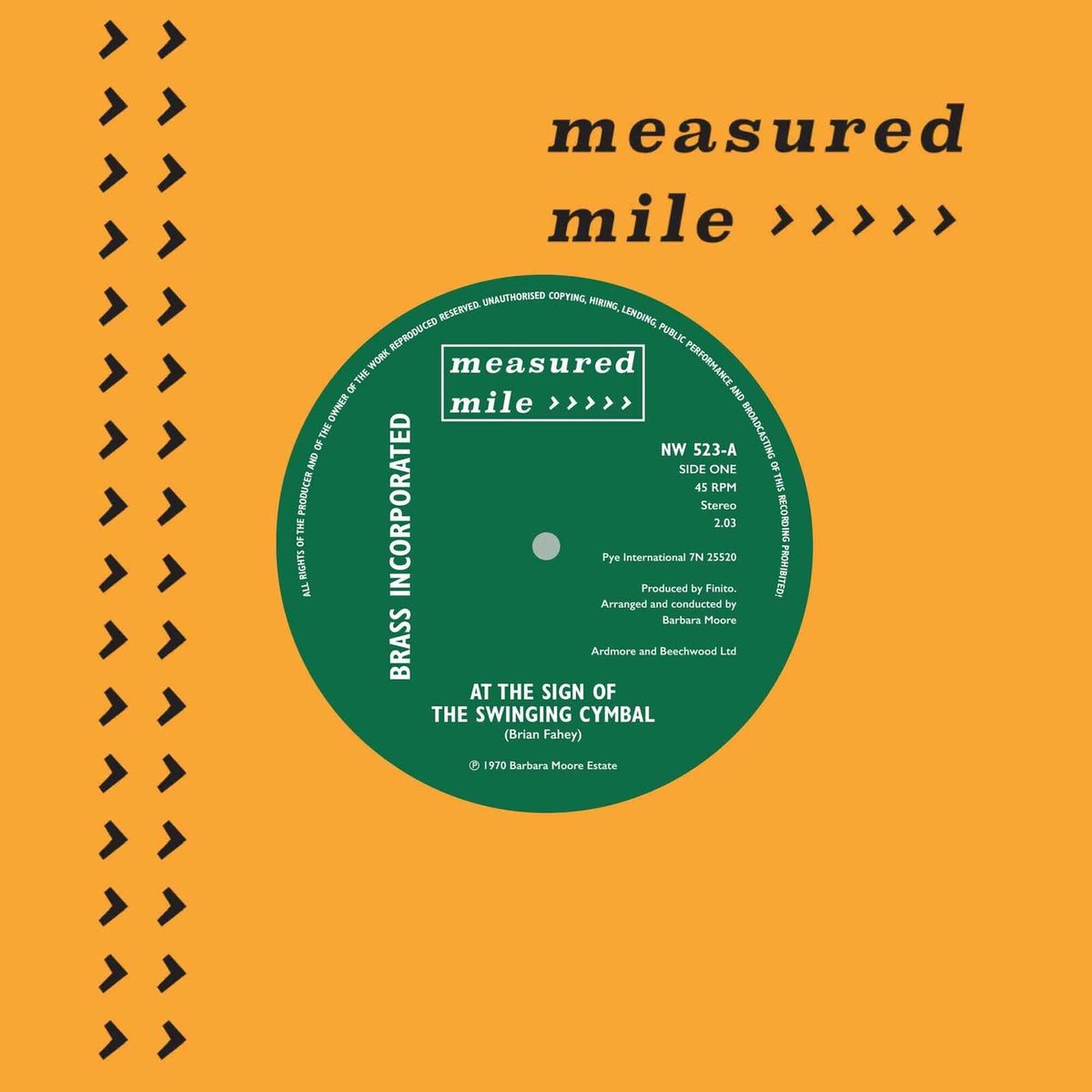 Brass Incorporated - At the Sign of the Swinging Cymbal / Just Like That - 7 Inch