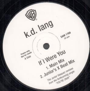 K.D. Lang - If I Were You - 12 Inch