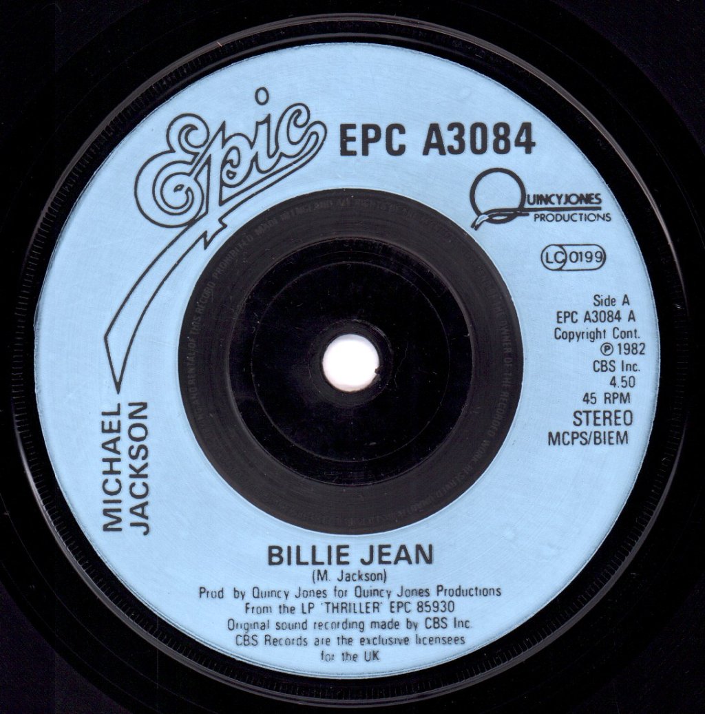 Michael Jackson - Billie Jean - 7 Inch