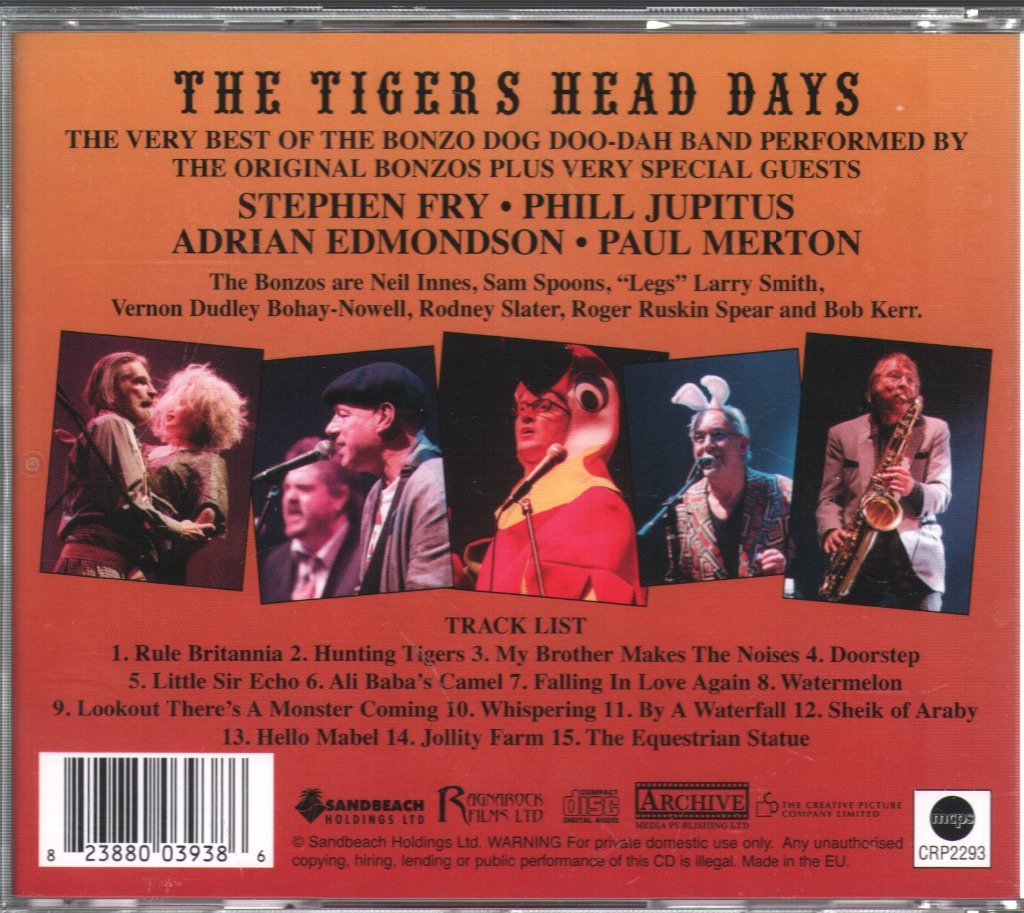 Bonzo Dog Doo-Dah Band - Wrestle Poodles ...And Win! The Tigers Head Days - Cd