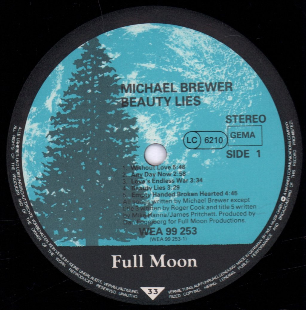 Michael Brewer - Beauty Lies - Lp