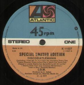 Dbm - Discobeatlemania - 12 Inch