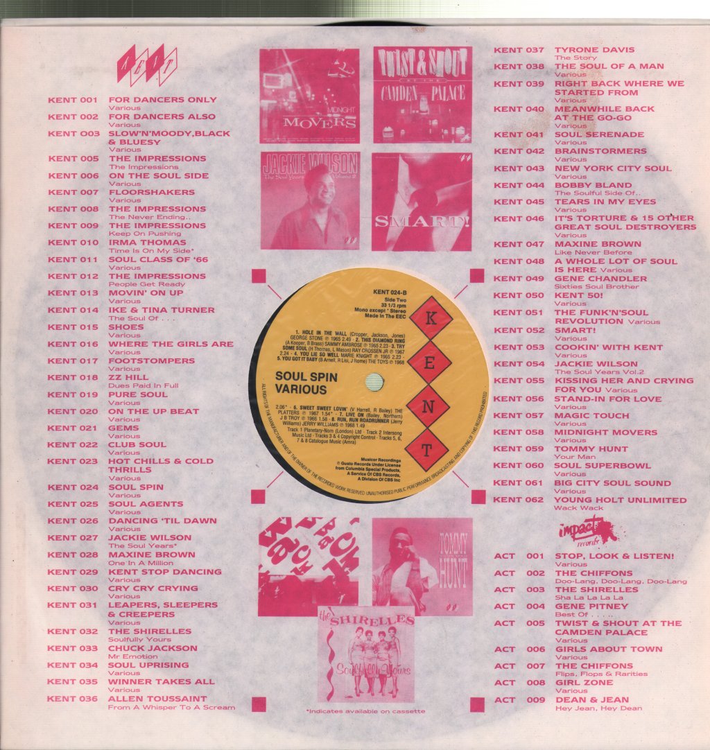 Various Artists - Soul Spin - Lp
