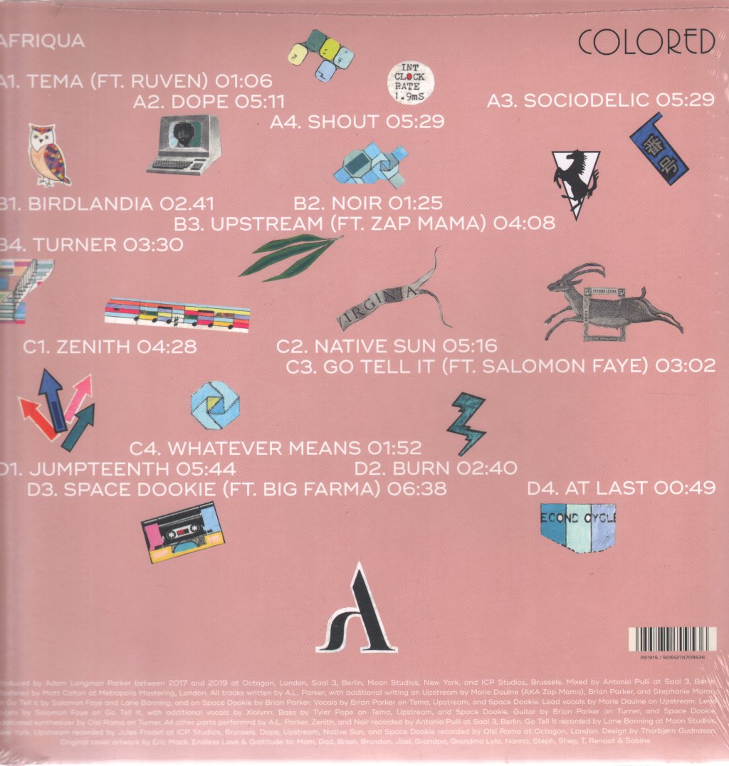 Afriqua - Colored - Double Lp