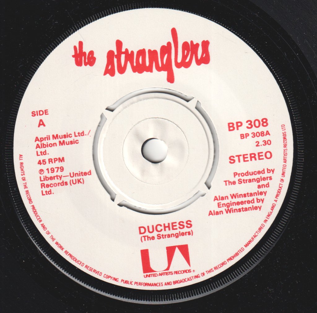 Stranglers - Duchess - 7 Inch