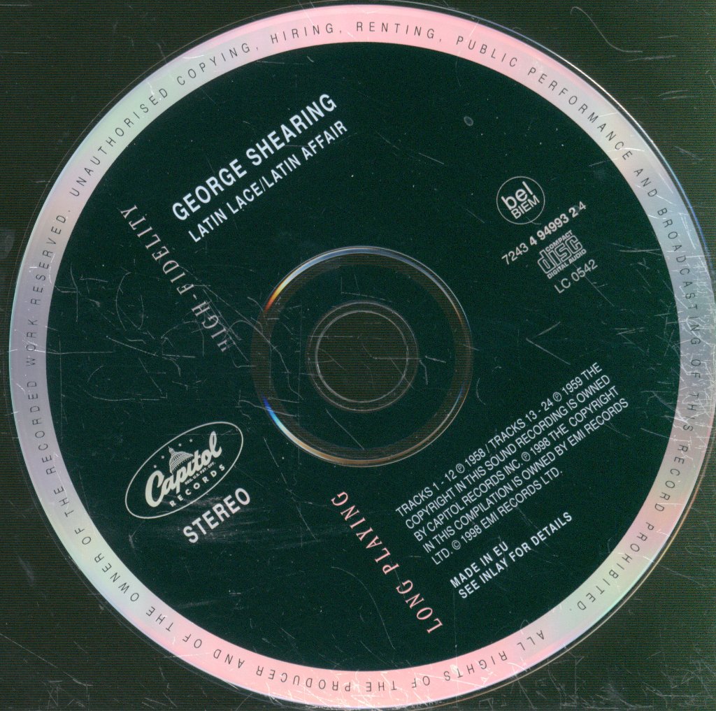 George Shearing - Latin Lace / Latin Affair - Cd