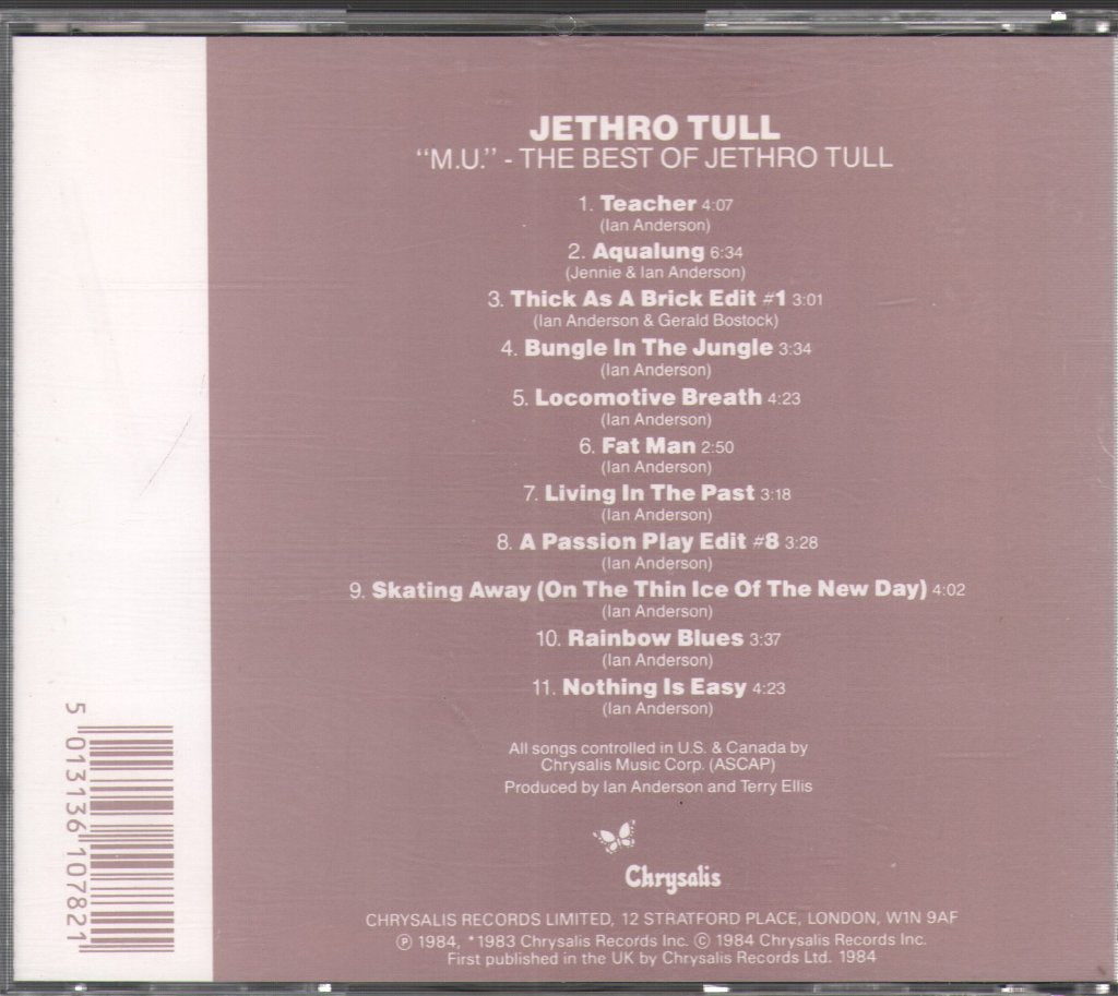Jethro Tull - M.U. - The Best Of Jethro Tull - Cd