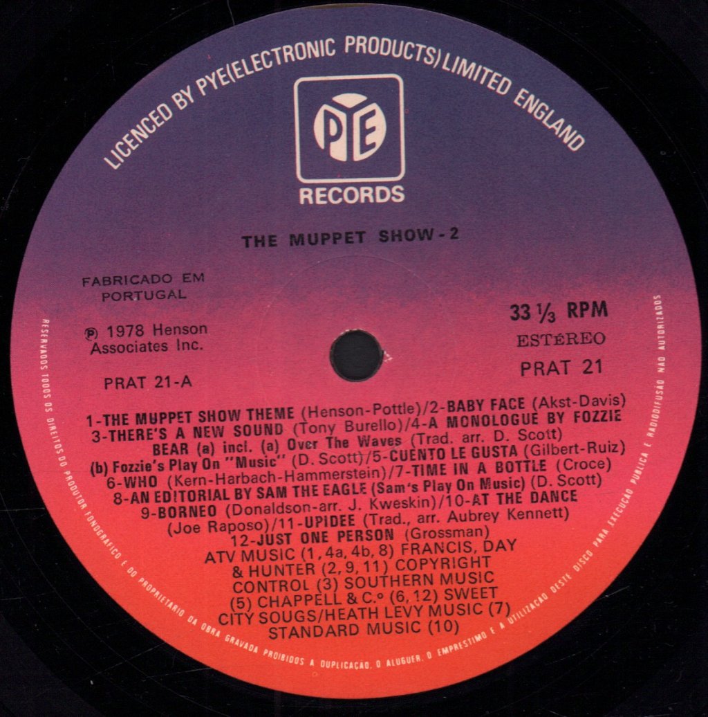 Muppets - Muppet Show 2 - Lp