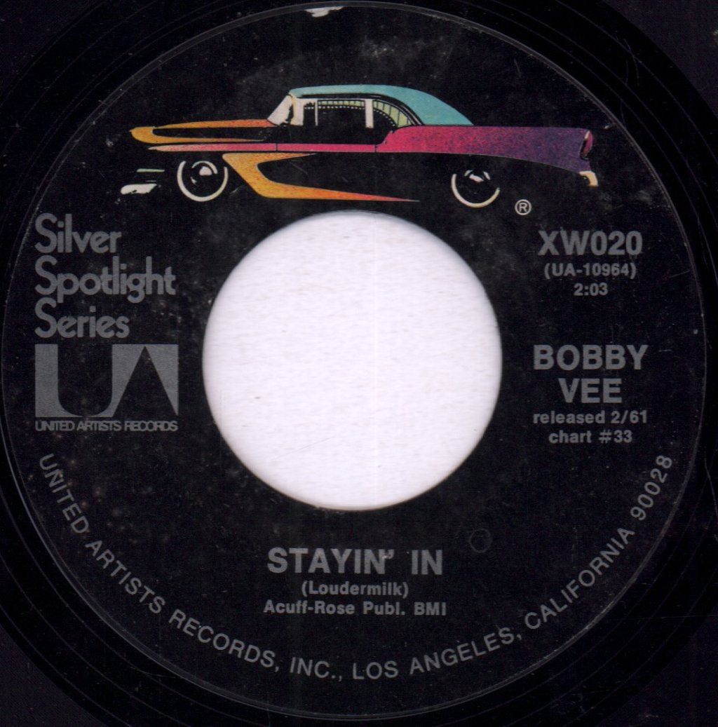Bobby Vee - Devil Or Angel / Stayin' In - 7 Inch