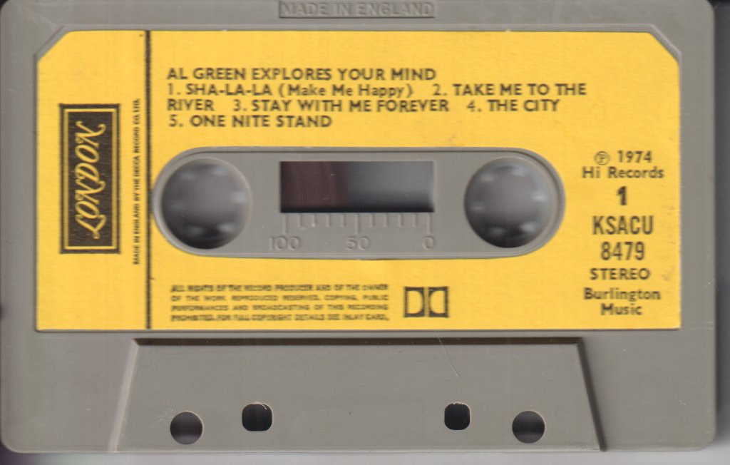 Al Green - Explores Your Mind - Cassette