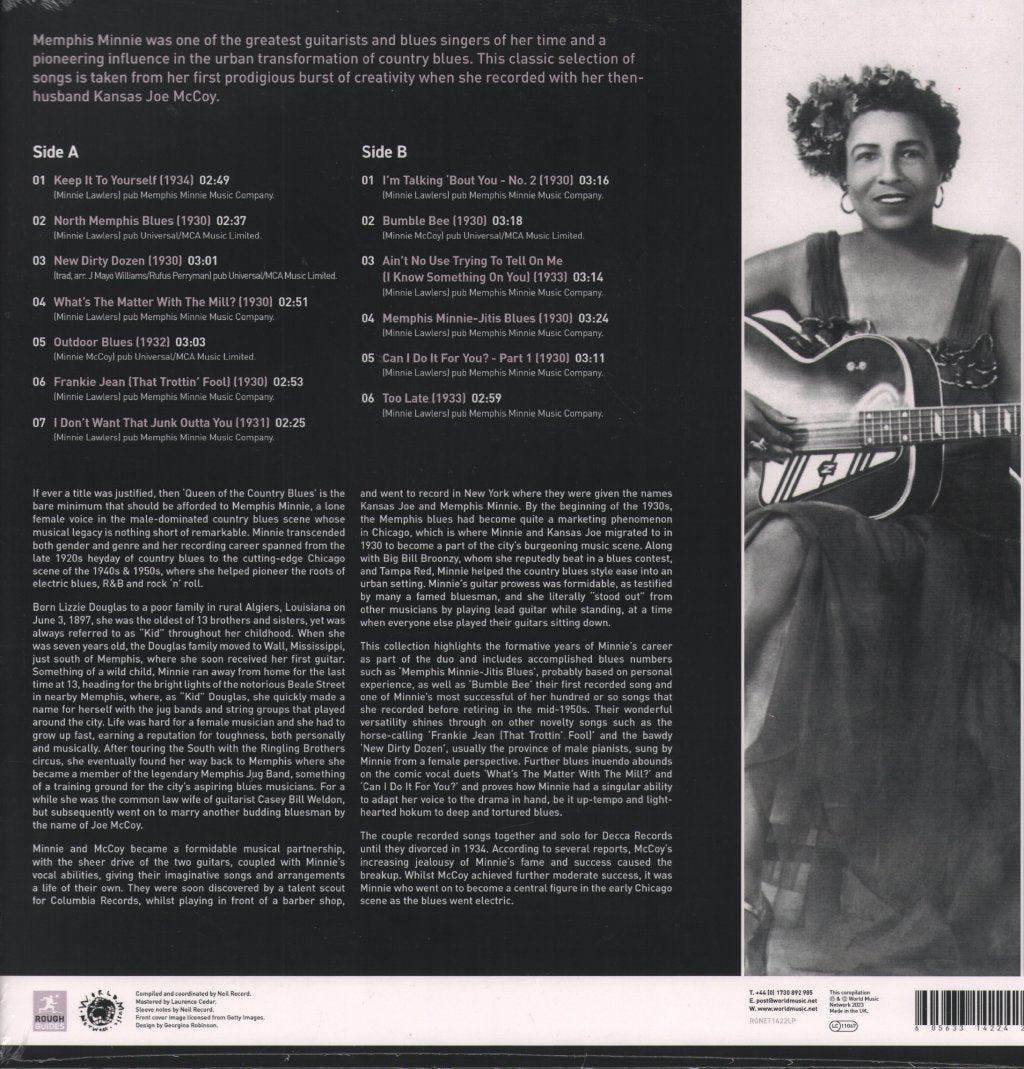Memphis Minnie - Queen of the Country Blues - Lp