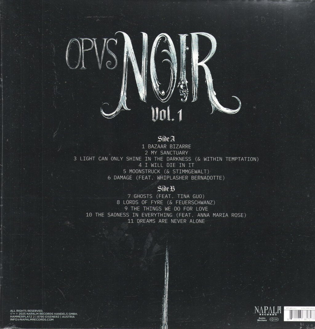 Lord of the Lost - Opvs Noir Vol. 1 - Lp