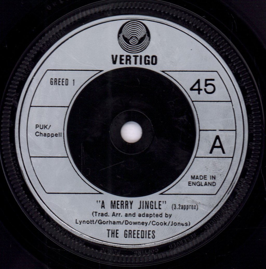 Greedies - A Merry Jingle - 7 Inch