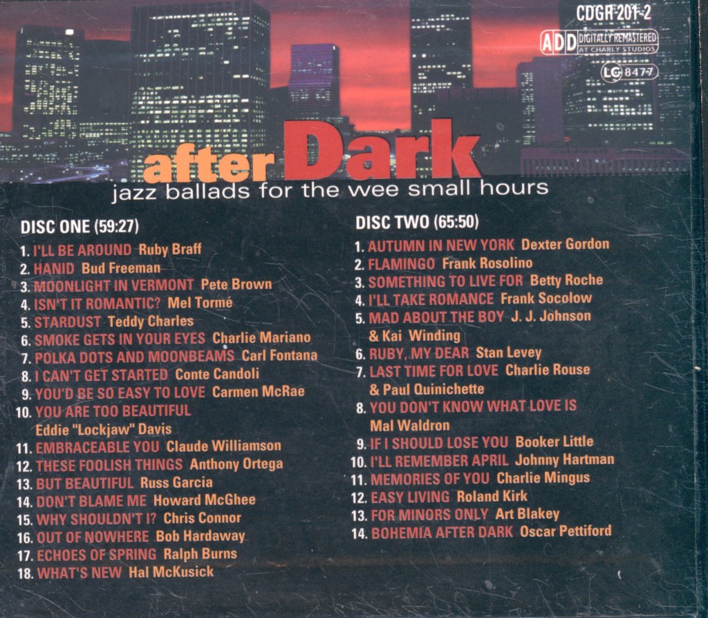 Various Artists - After Dark - Double Cd