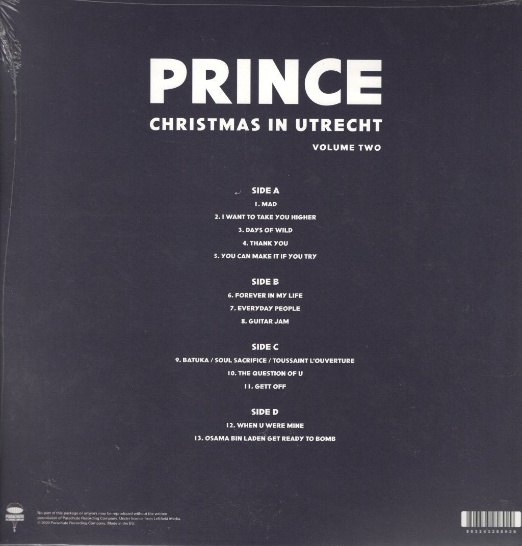 Prince - Christmas In Utrecht Vol. 2 - Double Lp