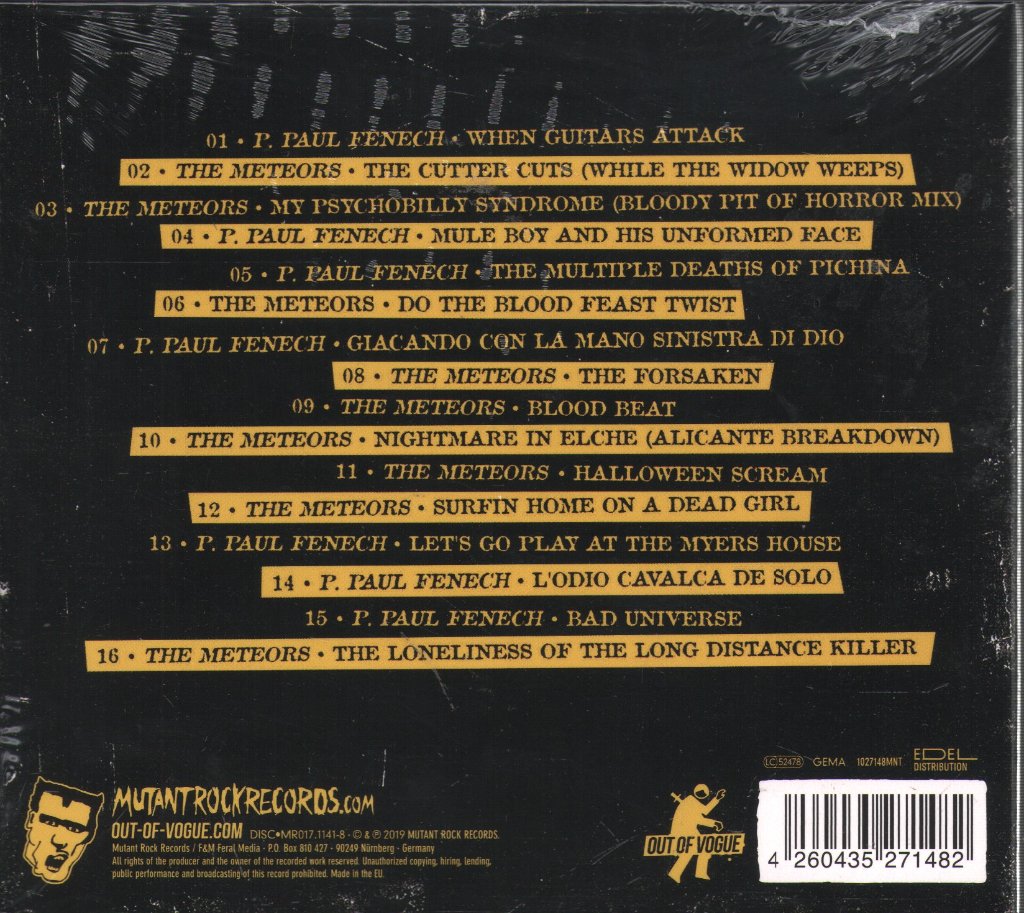 Meteors - Mental Instru Mentals II - When Guitars Attack - Cd