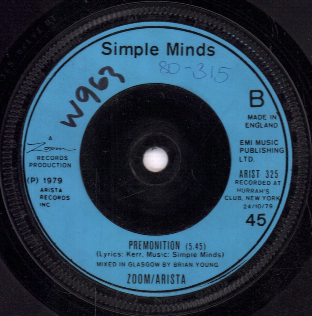 Simple Minds - Changeling - 7 Inch