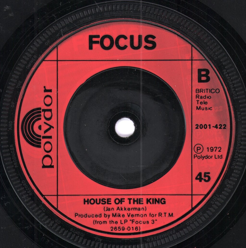 Focus - Sylvia - 7 Inch