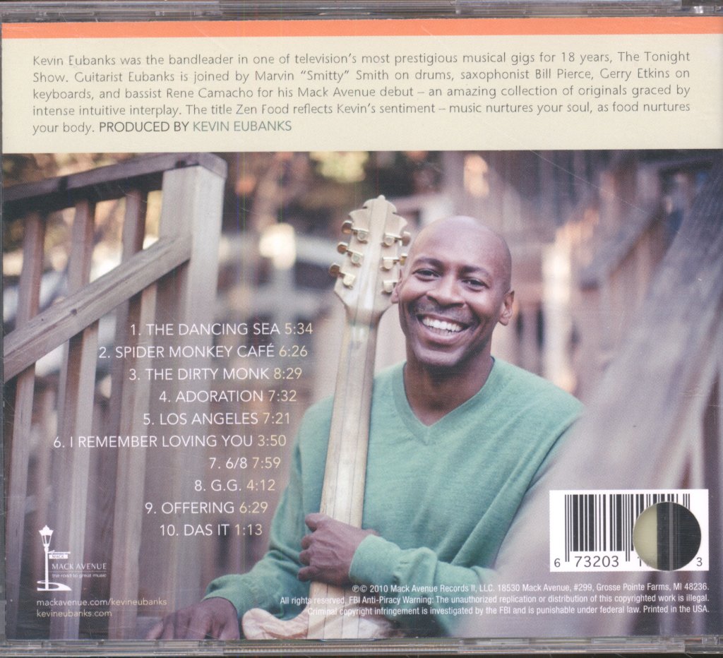 Kevin Eubanks - Zen Food - Cd