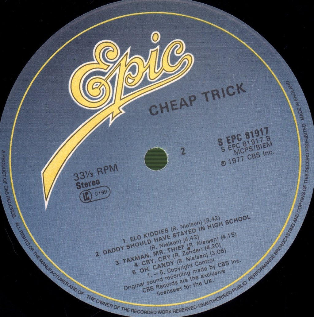 Cheap Trick - Cheap Trick - Lp