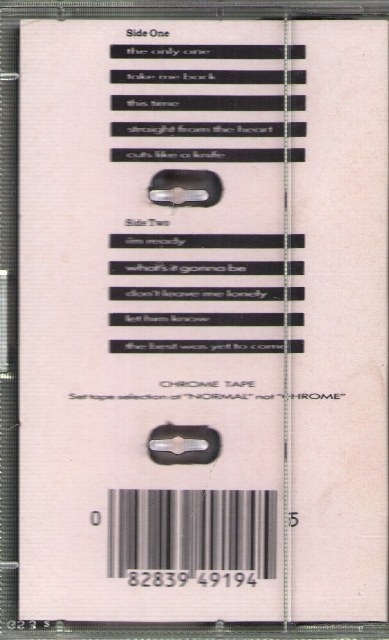 Bryan Adams - Cuts Like A Knife - Cassette