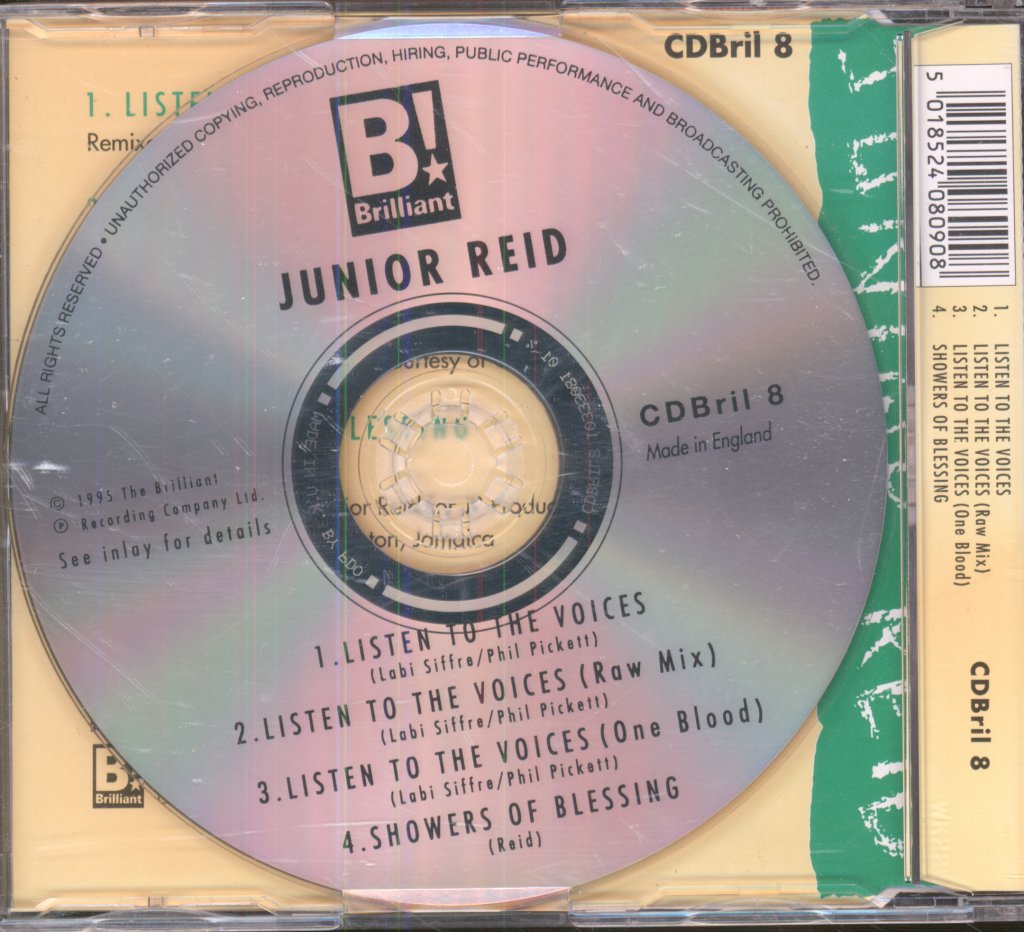 Junior Reid - Listen To The Voices - Cd