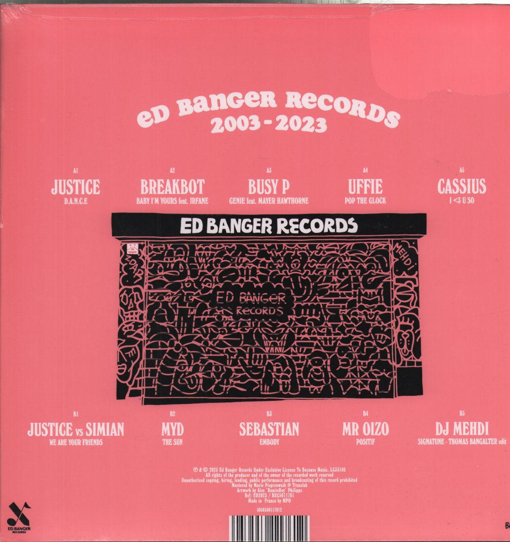 Various Artists - Support Your Local Record Label (Ed Banger Records Best Of 2003-2023) - Lp