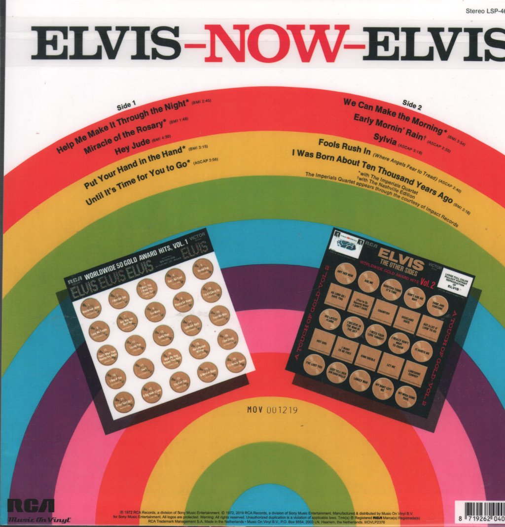 Elvis Presley - Elvis Now - Lp