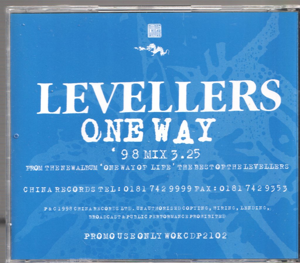 Levellers - One Way '98 Mix - Cd