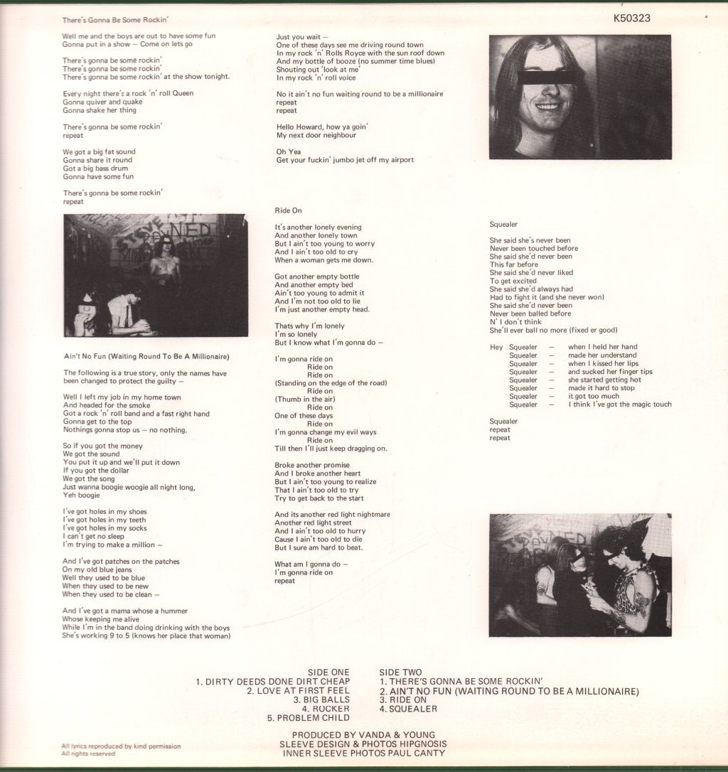 AC/DC - Dirty Deeds Done Dirt Cheap - Lp