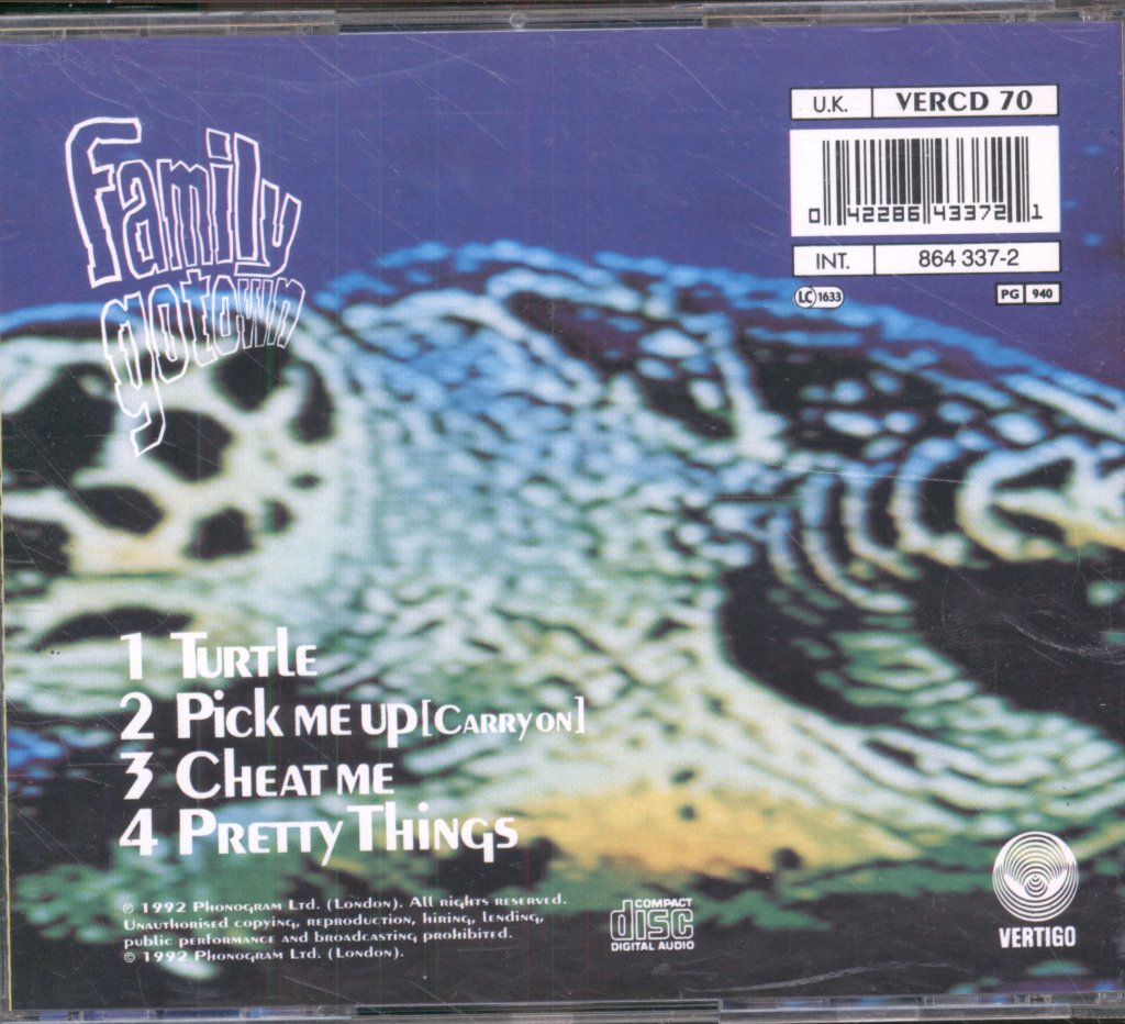 Family Go Town - Turtle EP - Cd
