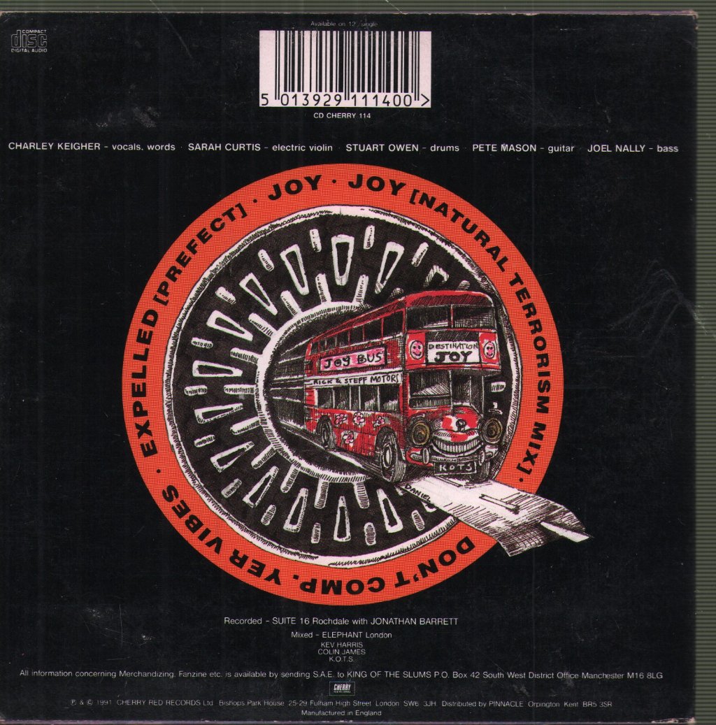 King Of The Slums - Joy - Cd