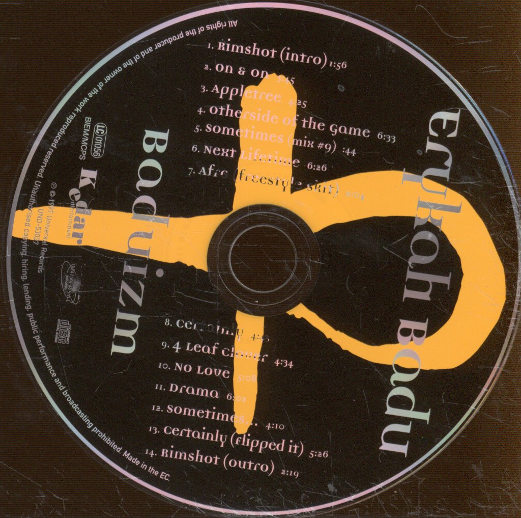 Erykah Badu - Baduizm - Cd