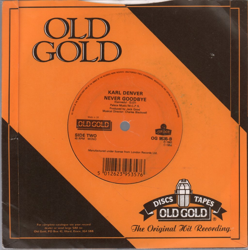 Karl Denver - Wimoweh - 7 Inch