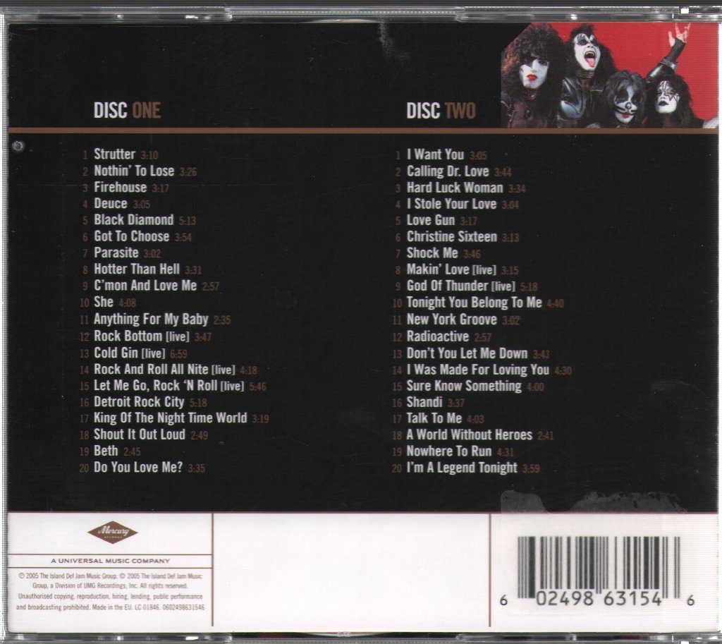 Kiss - Gold (1974-1982) - Double Cd