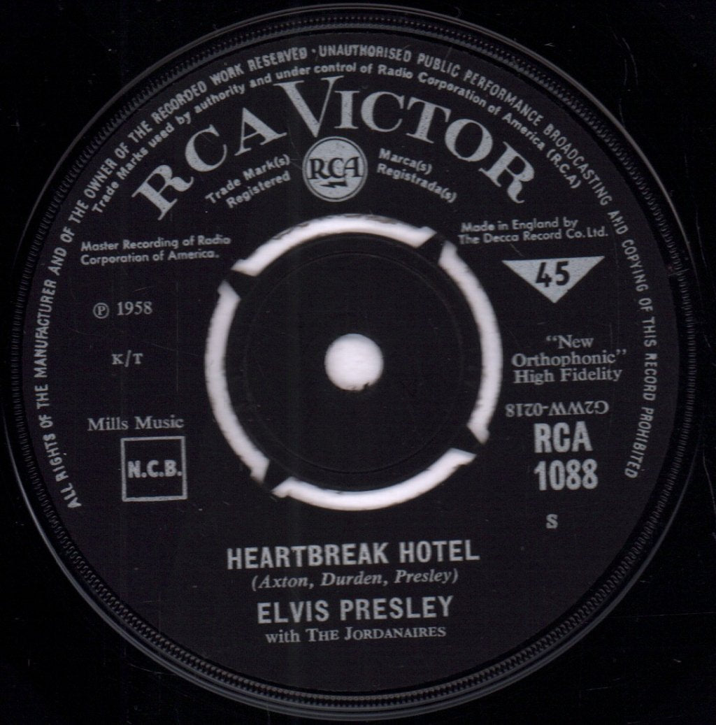 Elvis Presley - All Shook Up - 7 Inch