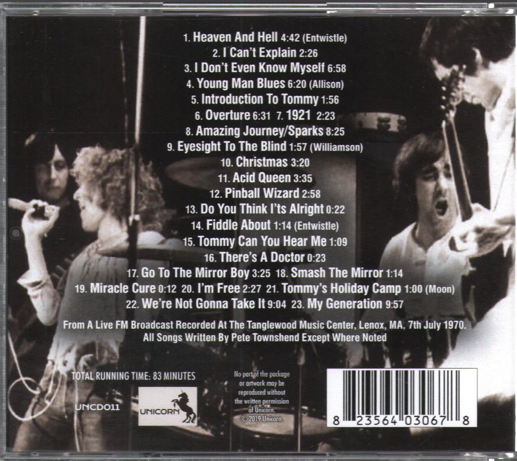 Who - Old England, New England - Cd