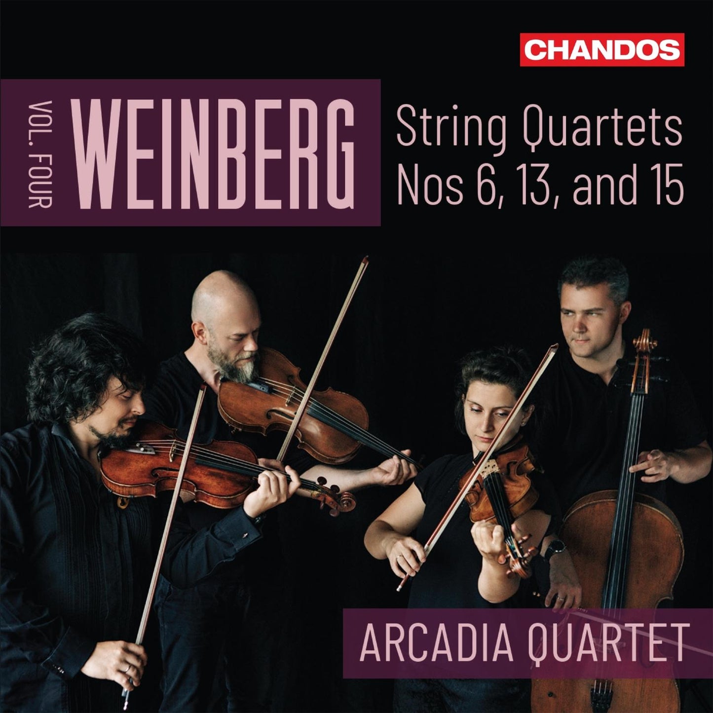 Mieczysław Weinberg - String Quartets, Vol. Four: Nos 6, 13, and 15 - Cd