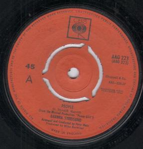 Barbra Streisand - People - 7 Inch