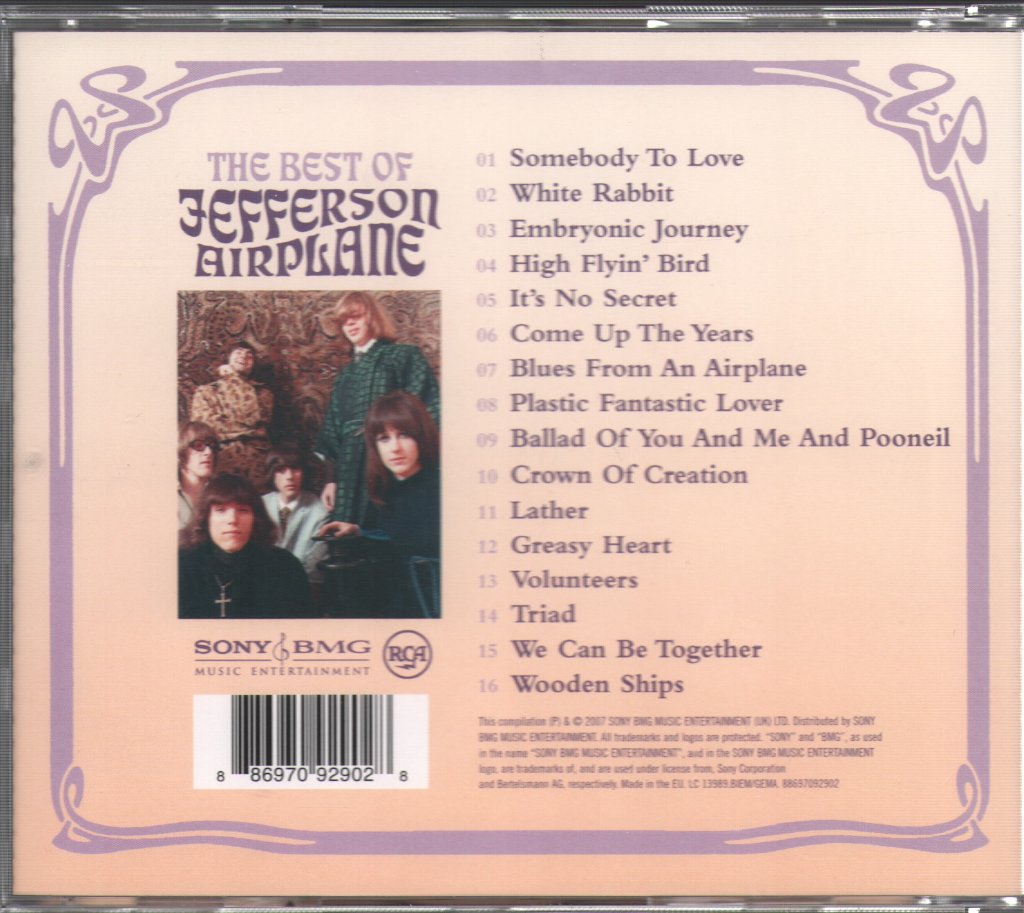 Jefferson Airplane - Best Of Jefferson Airplane - Cd