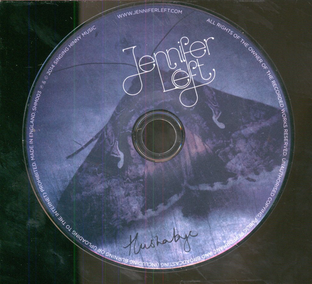 Jennifer Left - Hushabye - Cdr