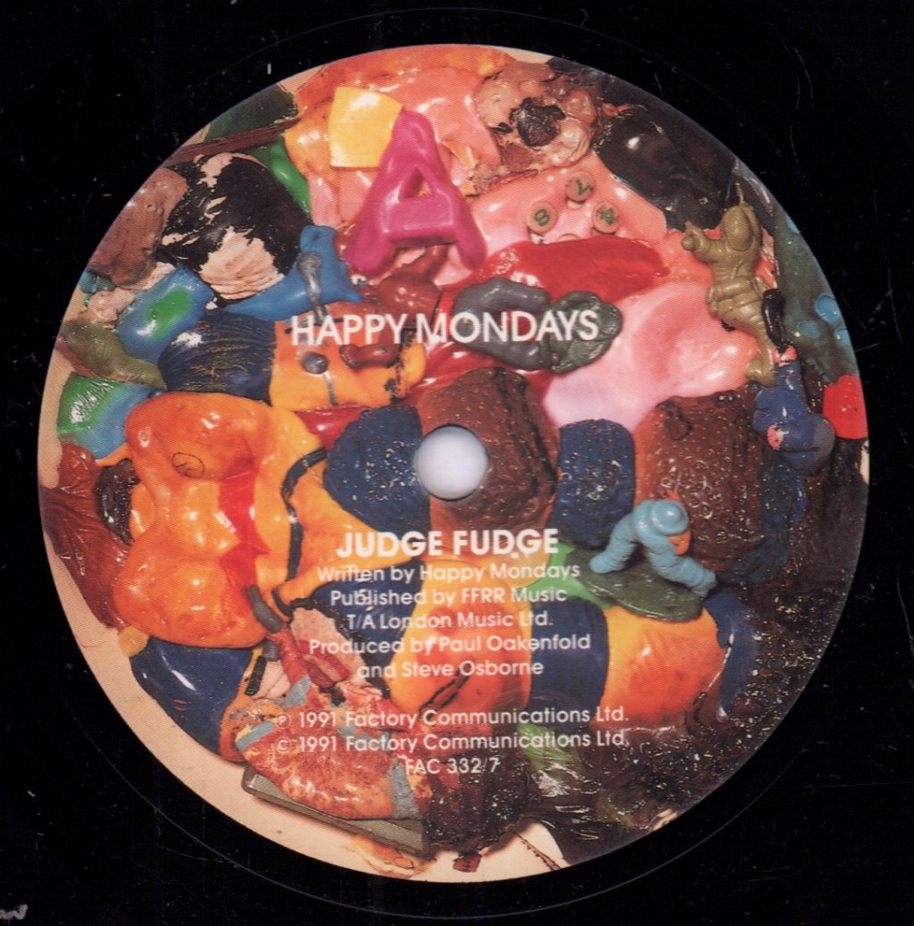 Happy Mondays - Judge Fudge - 7 Inch