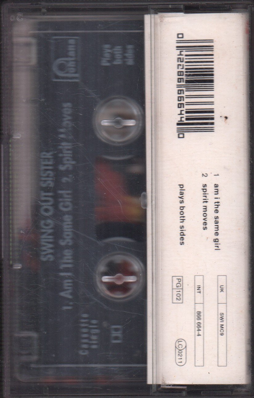 Swing Out Sister - Am I The Same Girl - Cassette