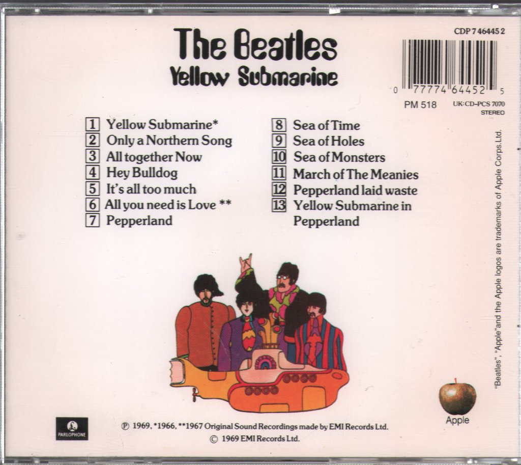 Beatles - Yellow Submarine - Cd