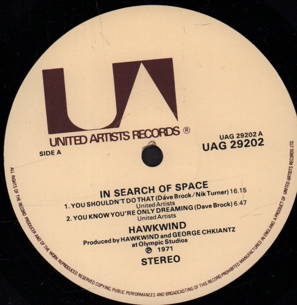 Hawkwind - In Search Of Space - Lp
