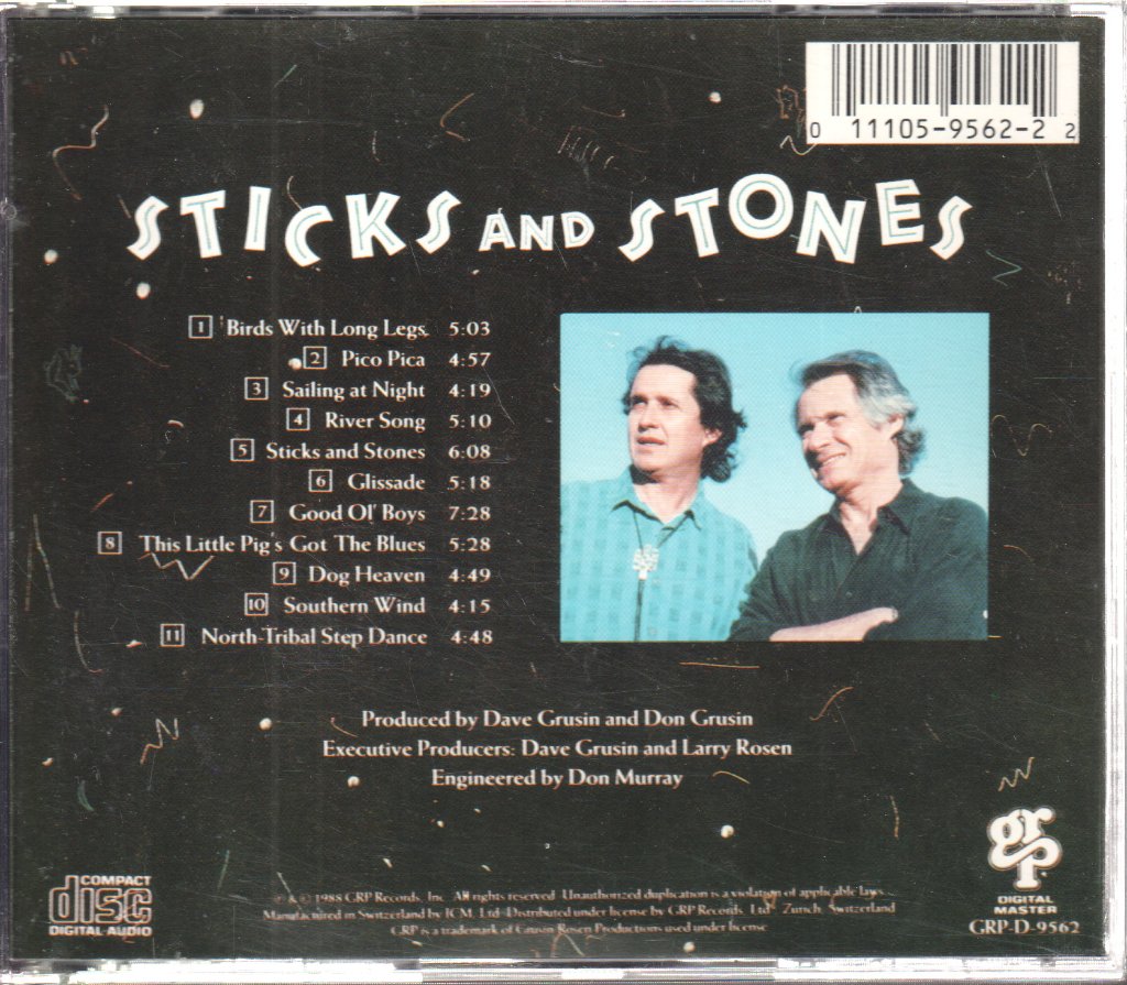 Don Grusin - Sticks And Stones - Cd