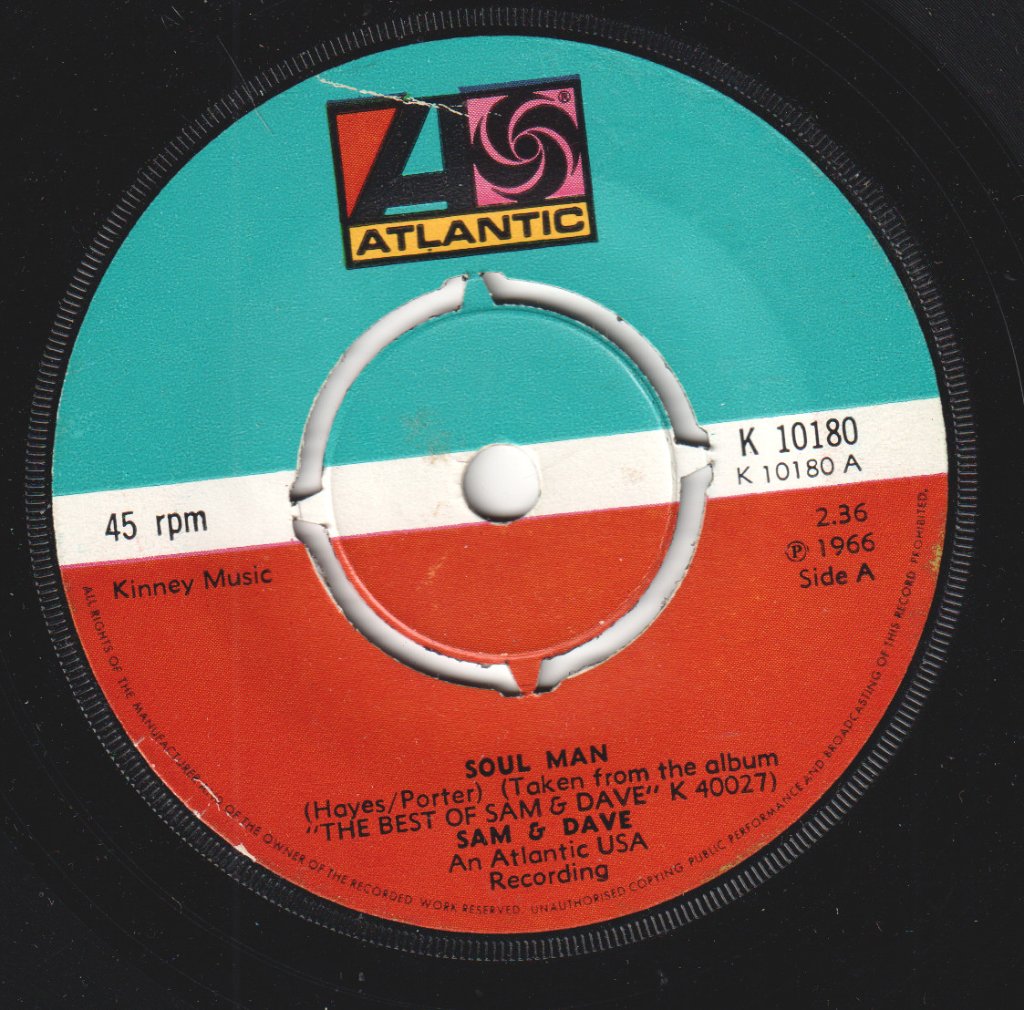 Sam & Dave - Soul Man - 7 Inch